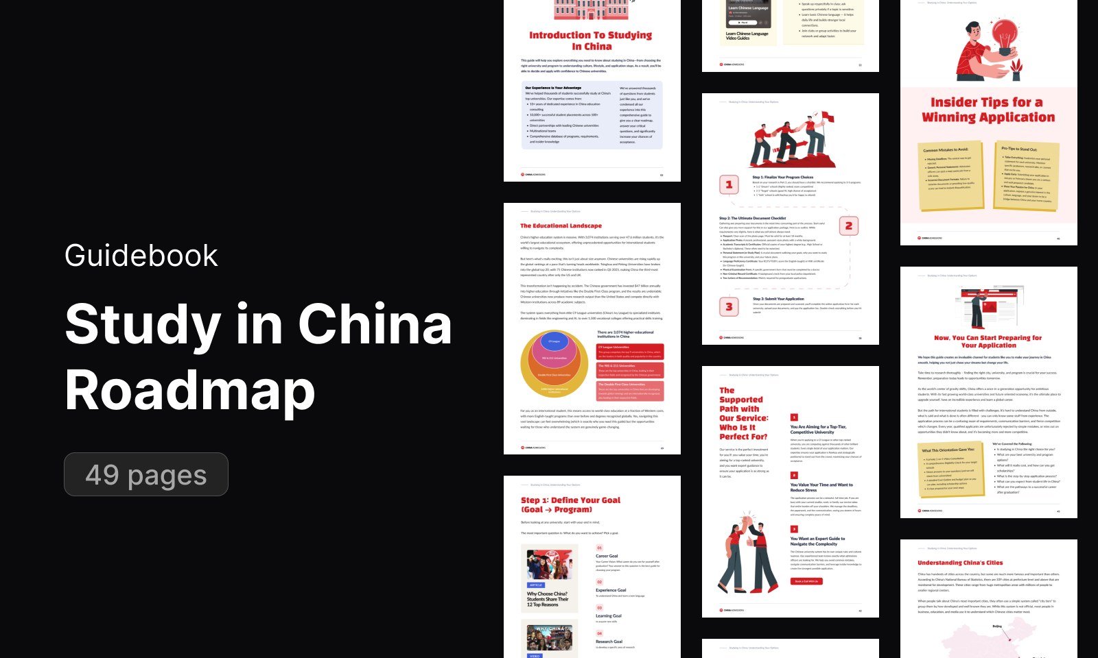 Study in China Roadmap